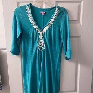 Lily Pulitzer slip on dress - slightly see through